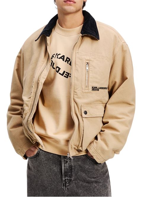 Giacca in Tela Karl Lagerfeld jeans | A3M140581YR